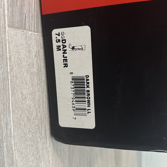 Guess Dark Brown Danjer Knee High Boots - Picture 7 of 7